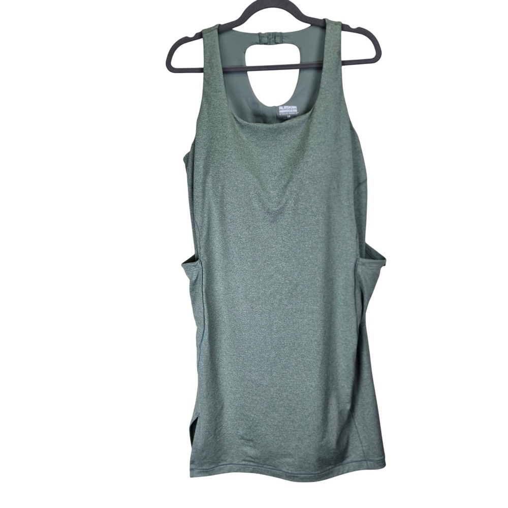 Chic Backless Green Dress